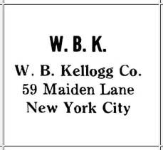 William Bradley Kellogg Jewelry Trademark